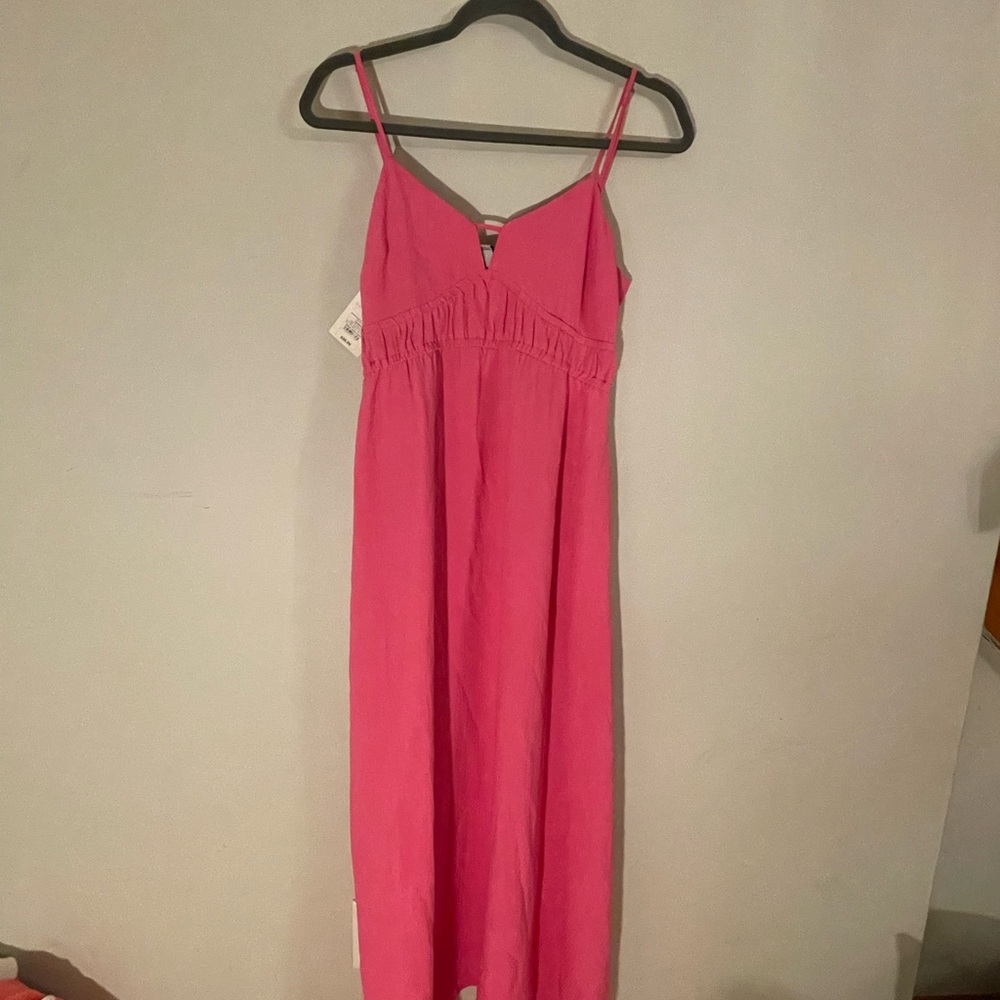 A New Day Vibrant Pink Dress